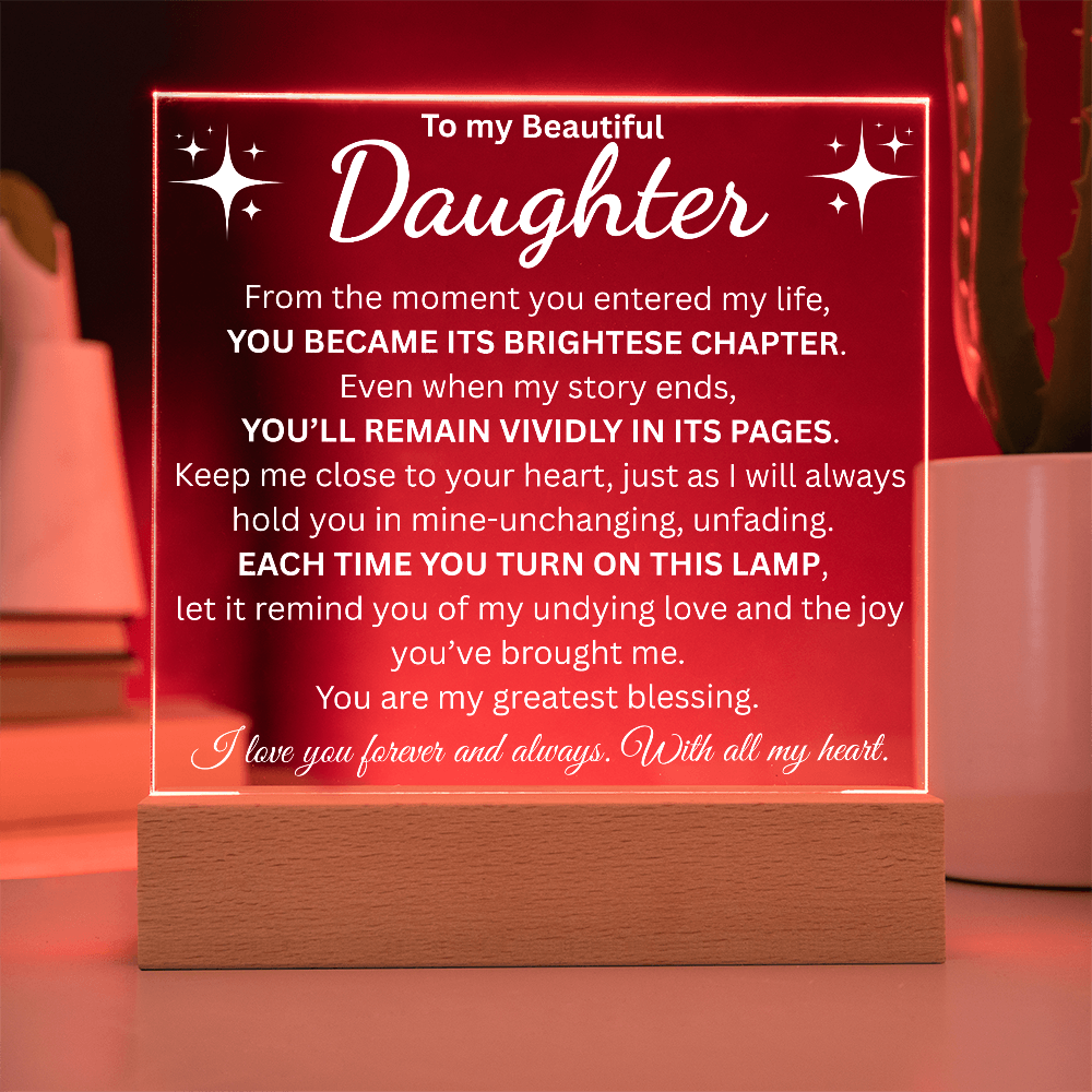 To My Daughter | Brightest Chapter