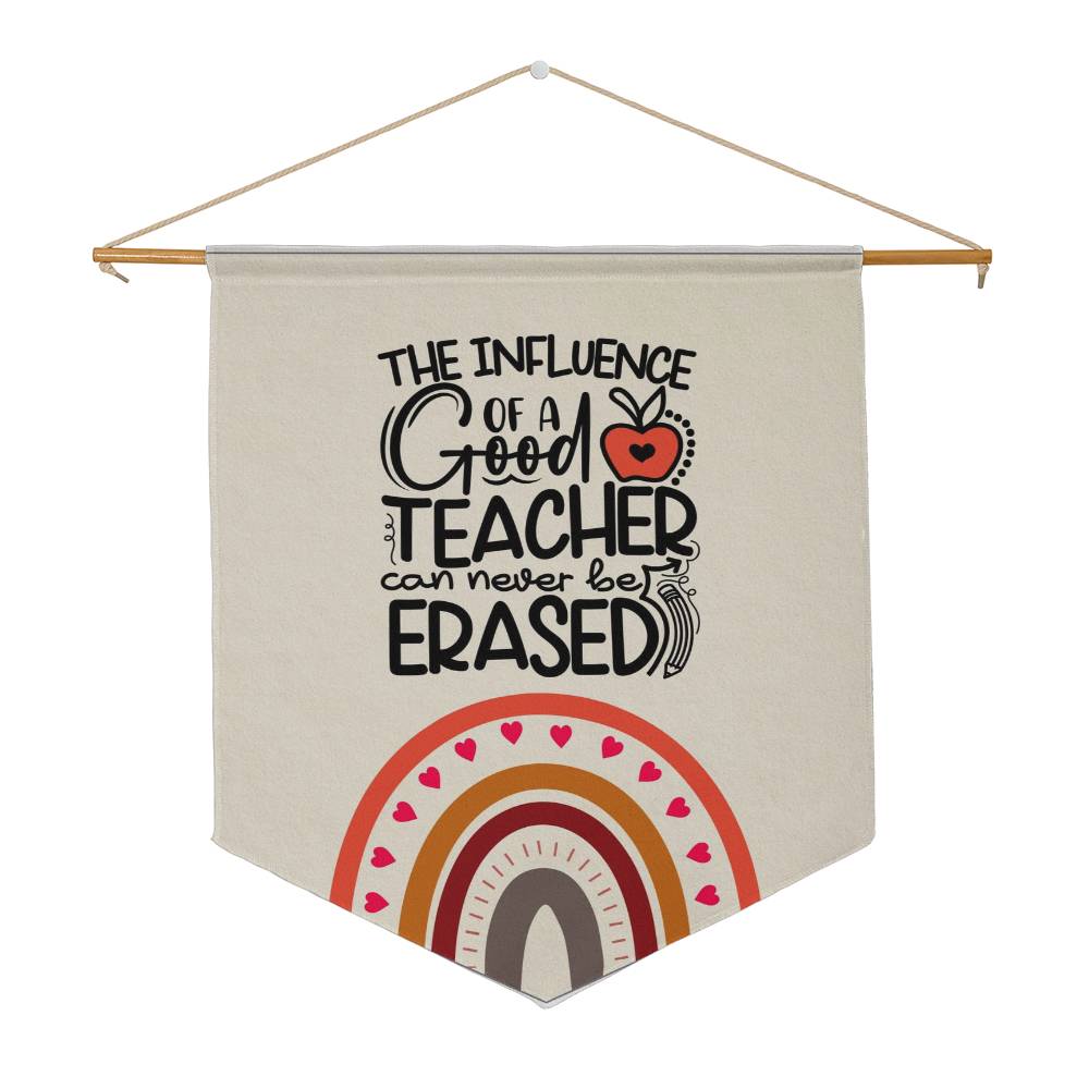 Wall Pennant – The Influence of a Great Teacher