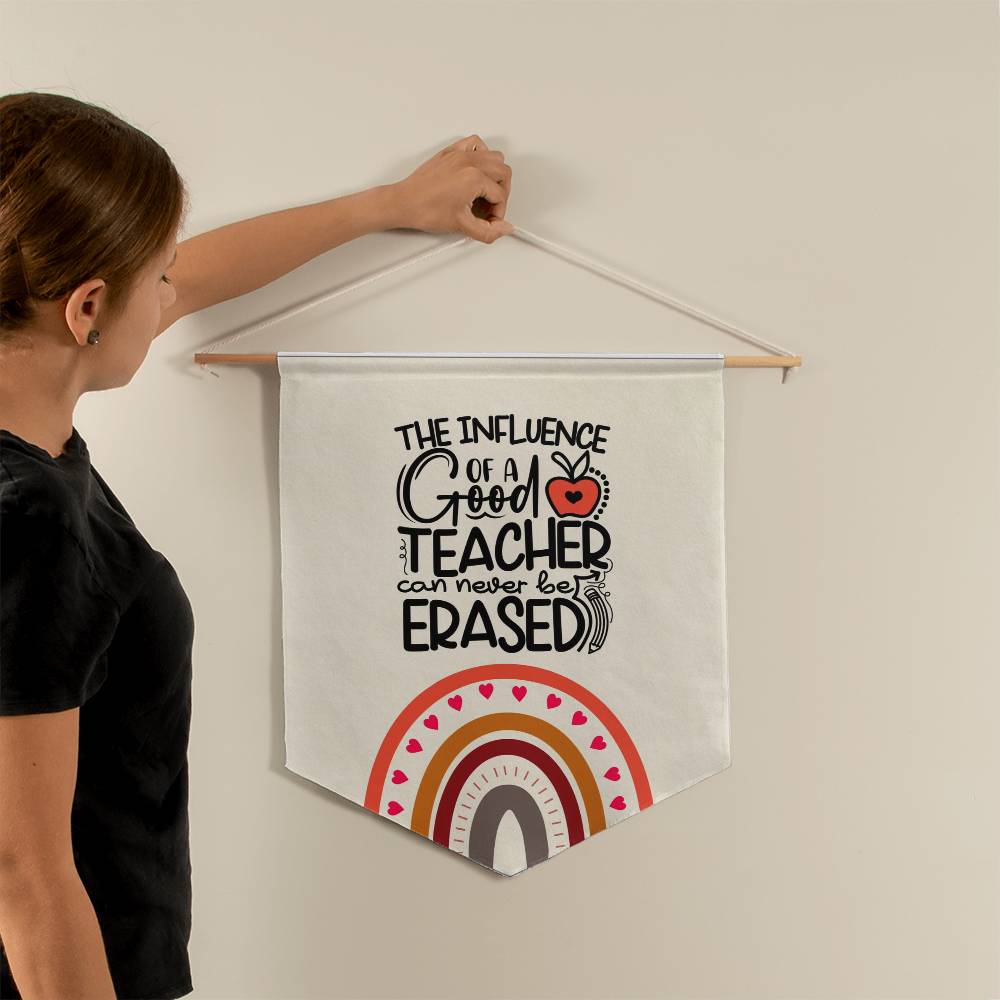 Wall Pennant – The Influence of a Great Teacher