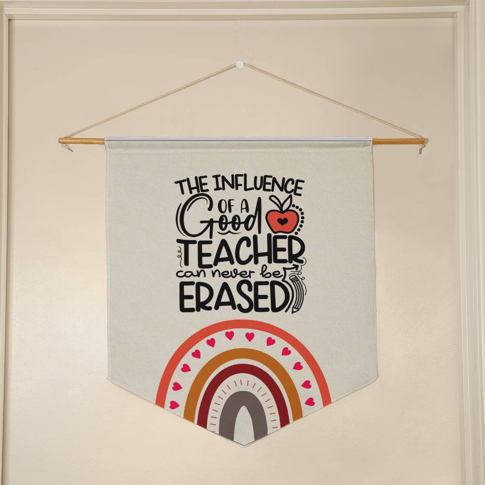 Wall Pennant – The Influence of a Great Teacher