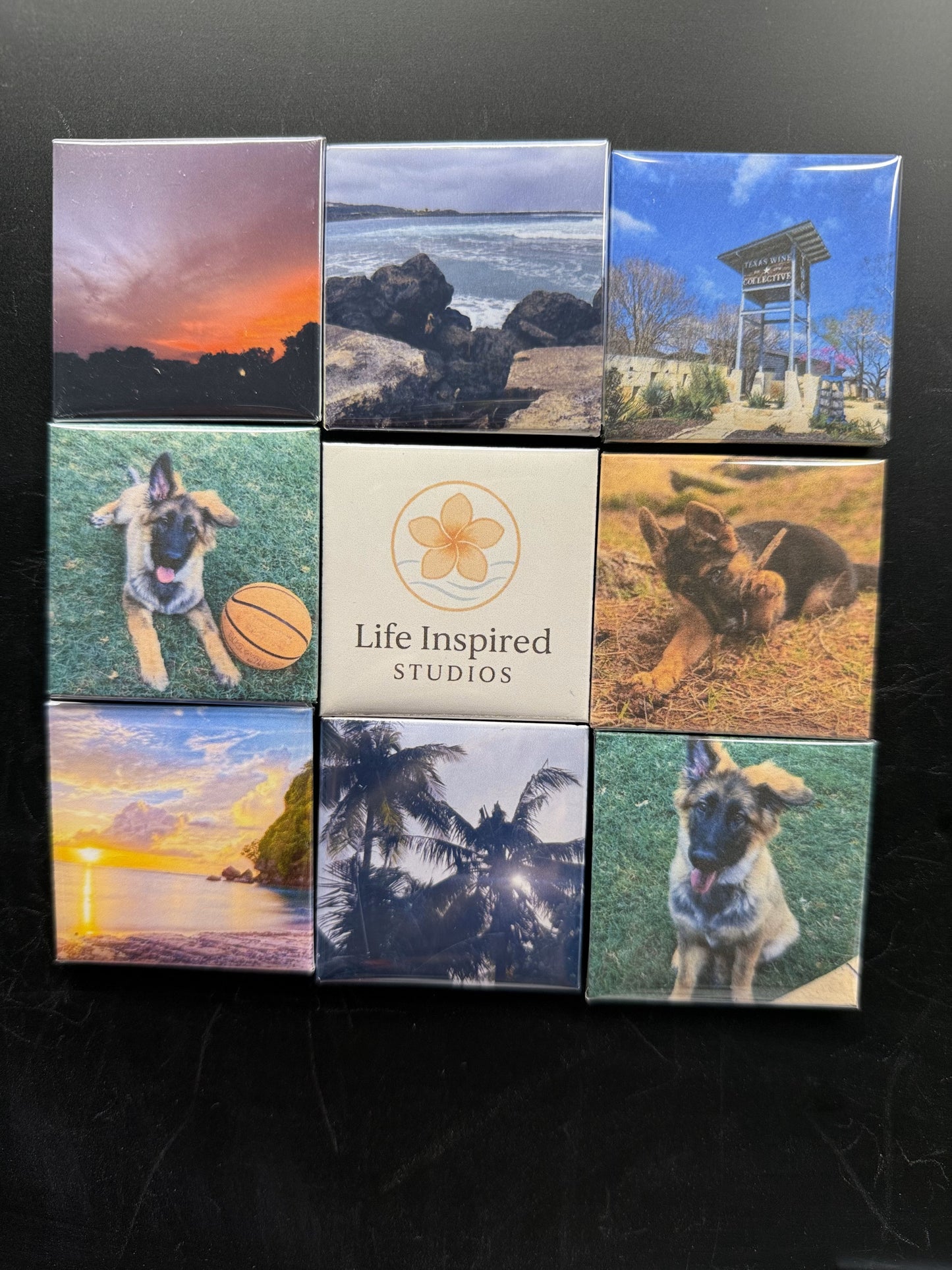 Custom Photo Magnets | Personalized Fridge Magnets from Your Pictures | Gift for Mom, Wedding Favors, Baby Keepsake