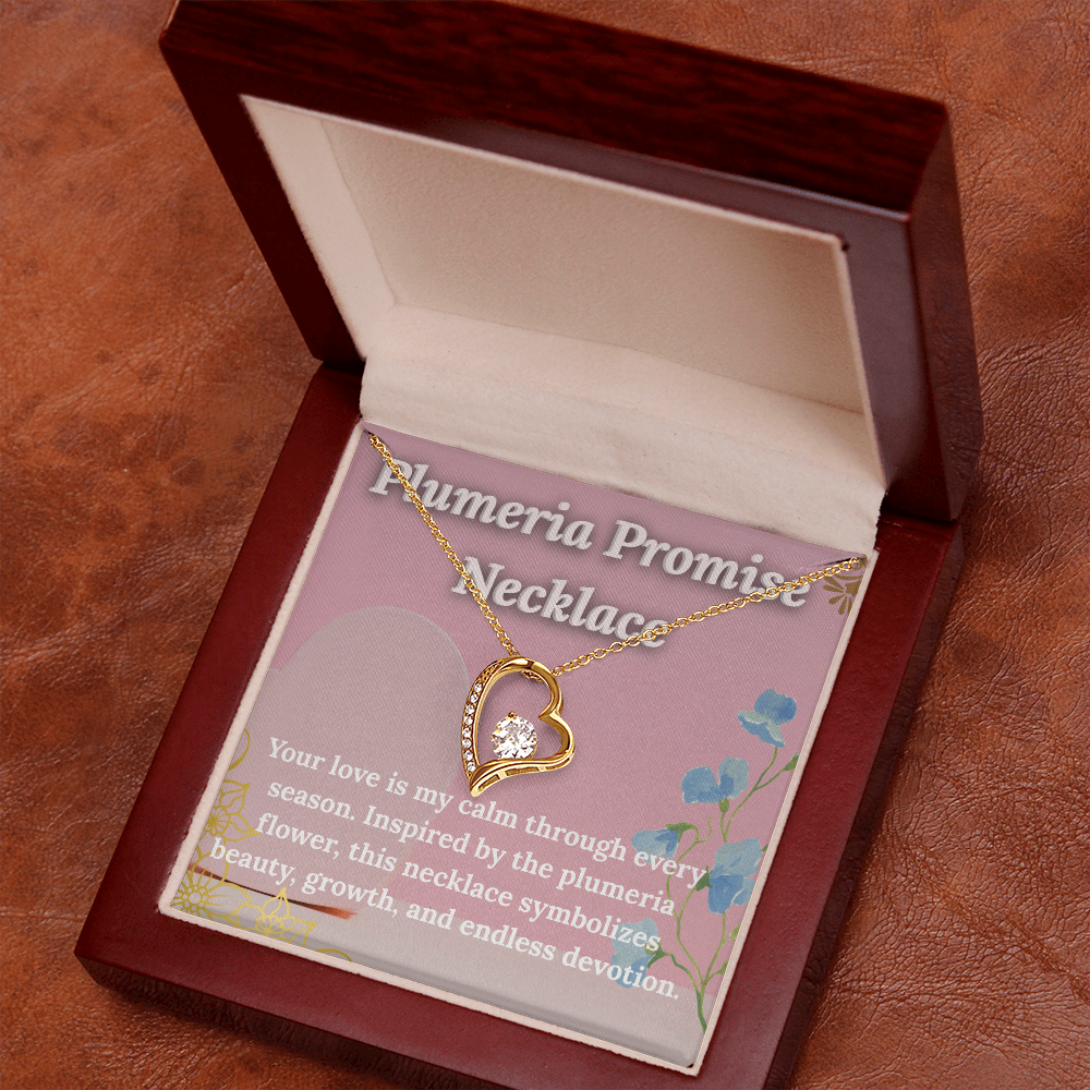 Plumeria Promise Necklace