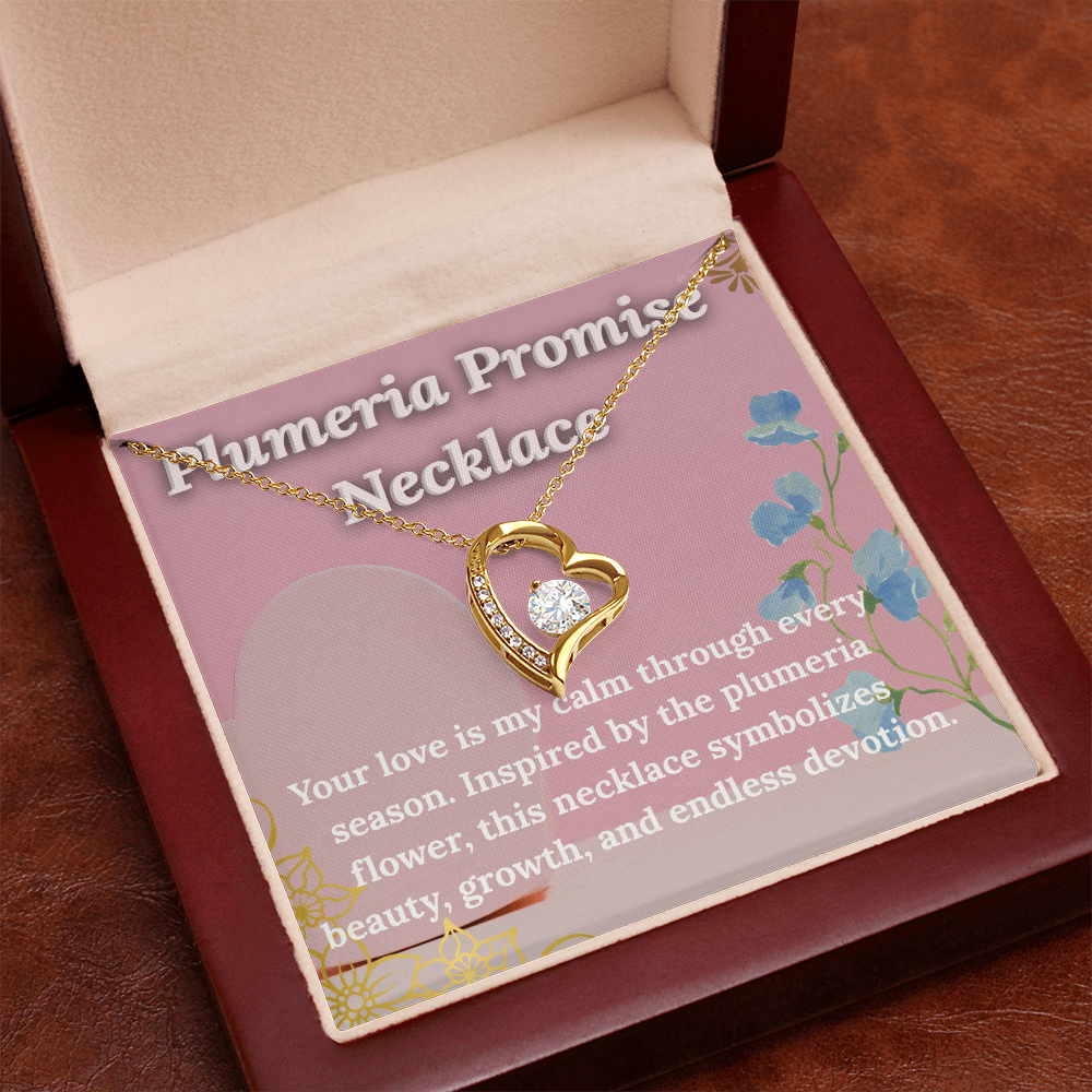 Plumeria Promise Necklace