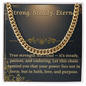 Eternal Strength Cuban Link Chain