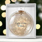 Acrylic Bulb Ornament – “Light From Within”