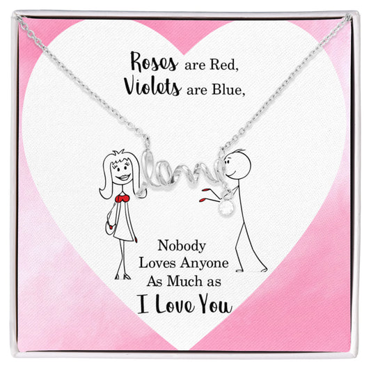 Loml rose are red, voilet are blue