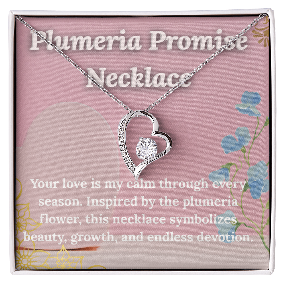 Plumeria Promise Necklace