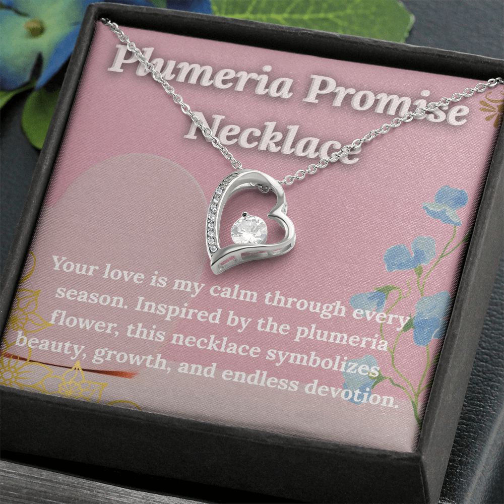 Plumeria Promise Necklace
