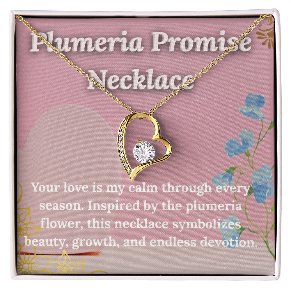 Plumeria Promise Necklace