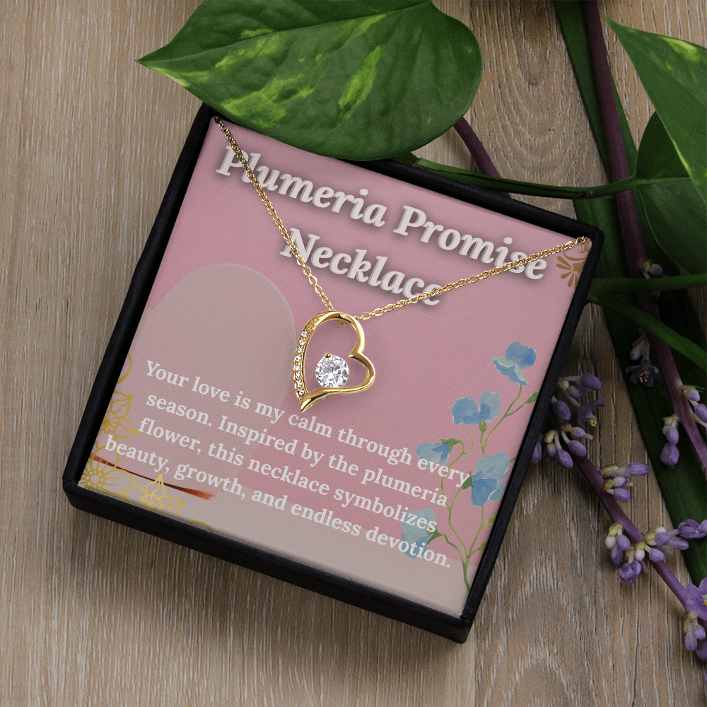 Plumeria Promise Necklace