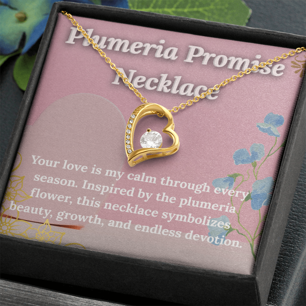 Plumeria Promise Necklace