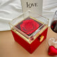 Alluring Beauty Necklace with Rotating Rose Gift Box
